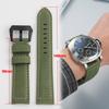 Расширенный матовый ремешок для часов из кожи Crazy Horse для Panerai Nishitetsu Seagull Мужской Ретро Универсальный 22MM 24MM ремешок Браслет