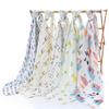 Muslin 120*120CM Cotton Baby Swaddles Soft Newborn Blankets Bath Gauze Infant Wrap Sleepsack