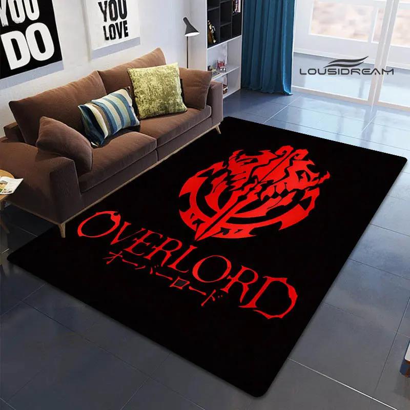 Самый новый ковер с принтом Overlord, коврик для пикника, модный домашний декор, красивый противоскользящий коврик, подарок на день рождения
