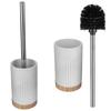 Toilet WC Brush For Toilet Round With Container Standing Modern