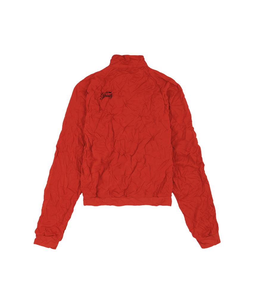 Grailz Crinkle Track Jacket [Red]