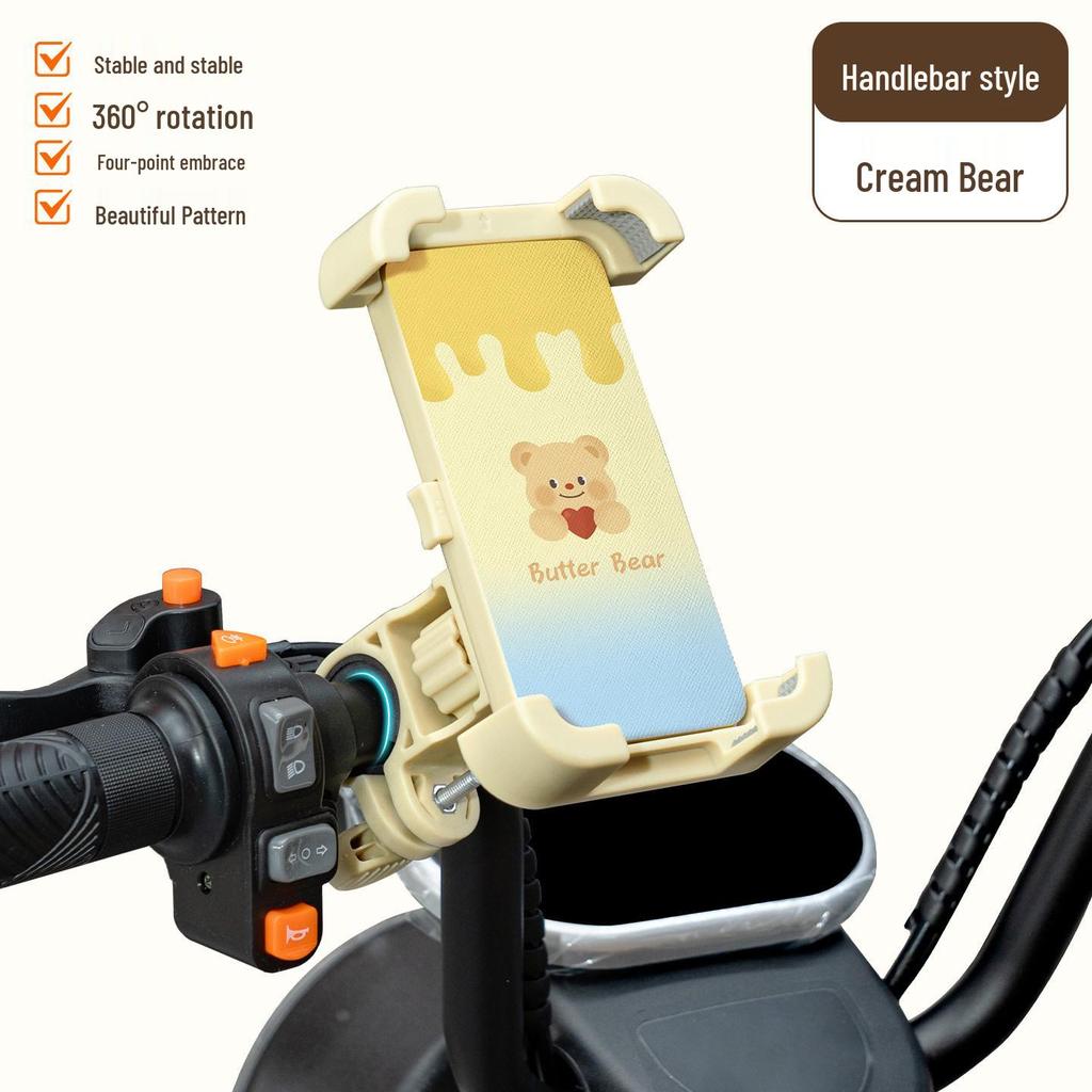 Compatible Phone Holder for Da'an Ronaldo Feitian 11, AITO D9S, DM2, 9pro Electric Tricycle Navigation