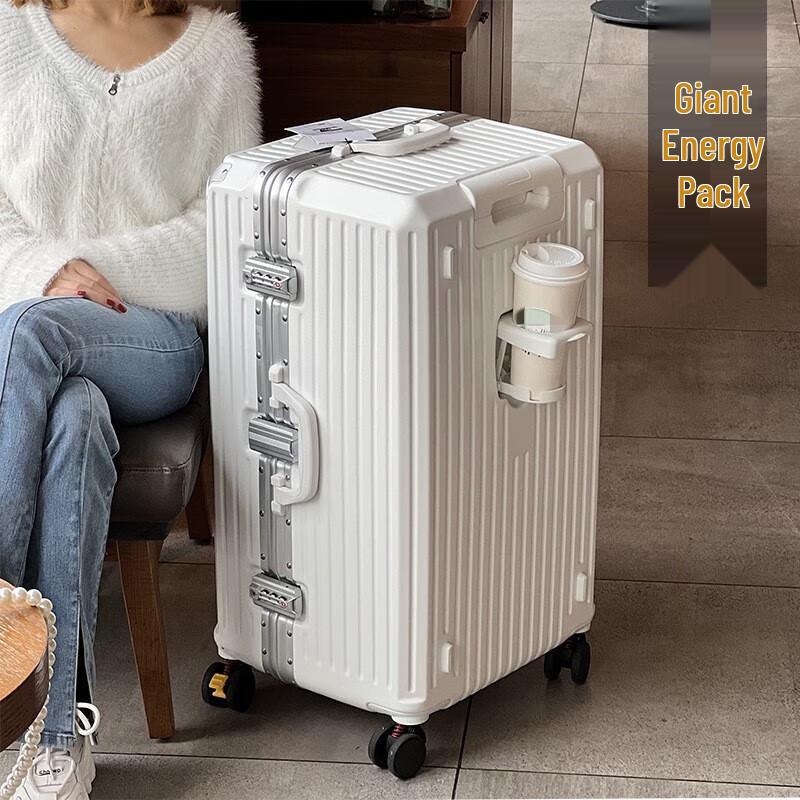 Shinao 36-inch Hardside Luggage with Aluminum Frame