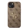Guess Guhcp15S4Gmgbr Iphone 15 / 14 / 136.1 Brązowy/Brown Hardcase 4G Duże Metalowe Logo