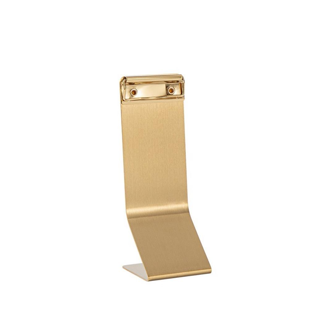 Metal Hard Plate Document Typing Paper Stand Vertical Design Receipt Holders Restaurant Use