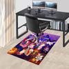 1pc Sonic the Hedgehog Halloween Edition Chair Mat, Anime Cartoon Design, Non-Slip Carpet for Office and Home Decor, Suitable for All Seasons.I045
