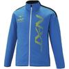 Mizuno Training Diva Size 32JC1210 N-XT Warm-Up Jacket, Moisture-Wicking, Quick-Drying, Wear, Blue, XS,