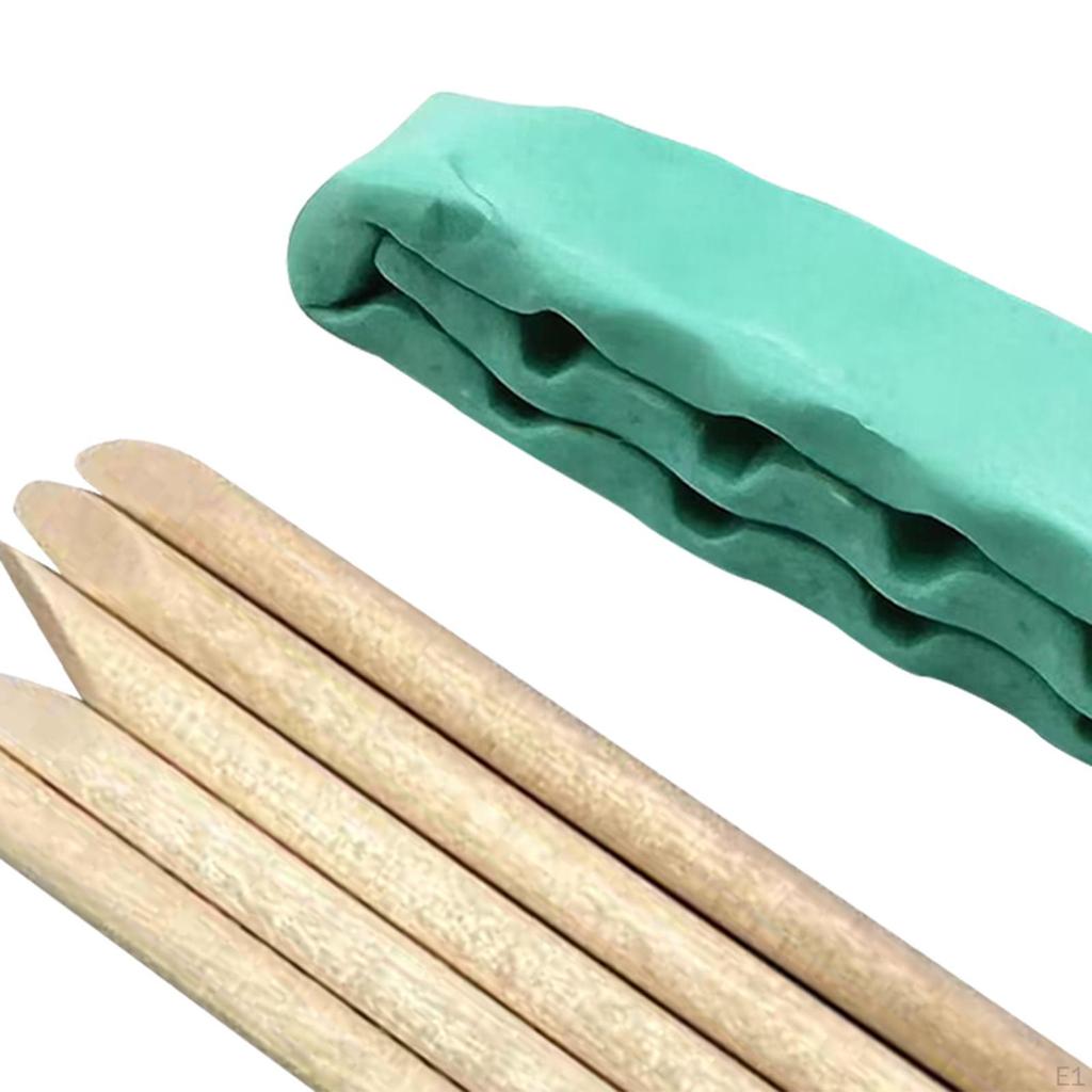 Глина для чистки часов + 5 шт. деревянная палочка, инструмент для ремонта аксессуаров для часовщиков