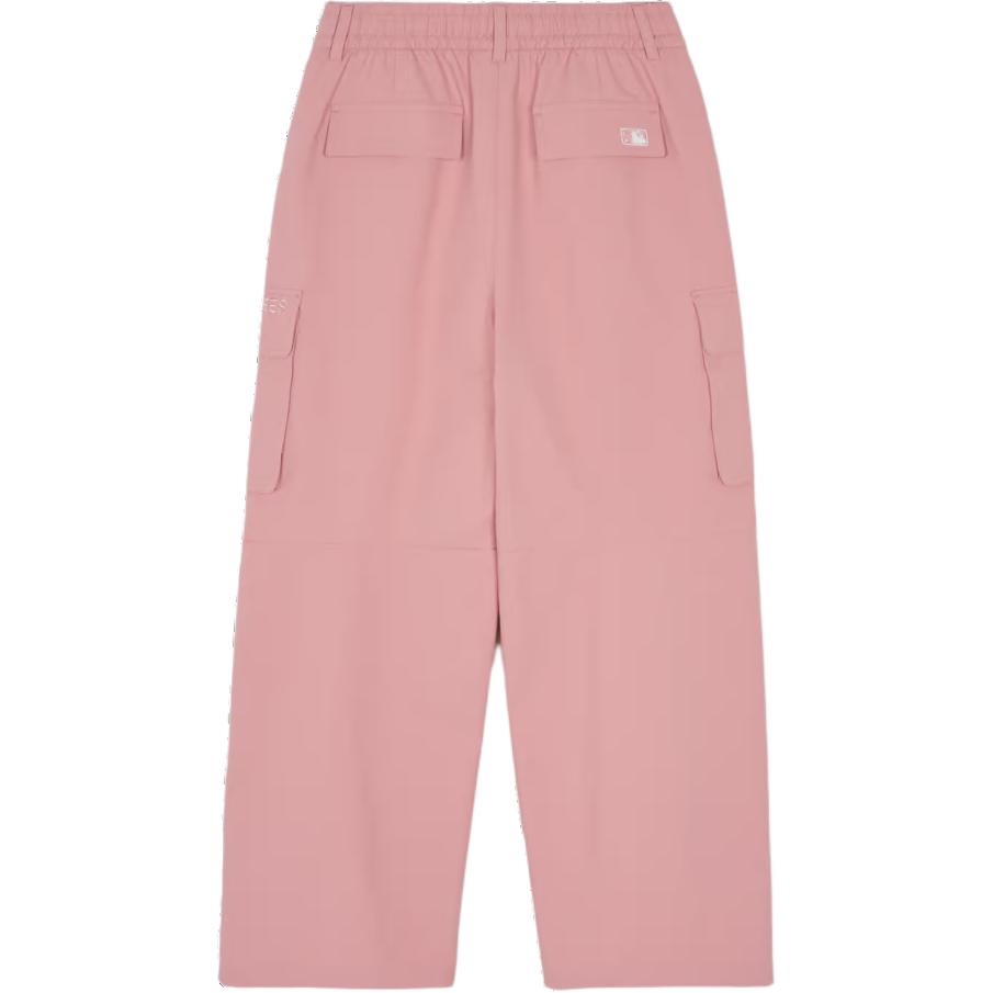 New MLB Varsity New York Yankees Cargo Pants Women's Hemp Pink 3FWPV0144-50PKM