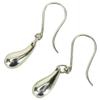 Used TIFFANY&Co. Pierce Teardrop Hook Earring Silver925 3.7g Silver El Saperetti