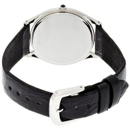 SEIKO wristwatch DOLCE quartz sapphire glass anti-reflective coating daily life waterproof SACM171 mens annual difference silver dial leather belt