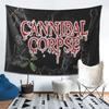 Cannibal Corpse Металлическая Скейтборд Гобелен Декор Искусство Эстетичные Гобелены для Гостиной Спальни Домашняя Стена Ткань Настенный Подвес