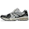 Gel Kayano 14 'Черный Ледниковый Серый' (унисекс) Черные / Серо-голубые / Серебристые Беговые кроссовки 1201A935 001