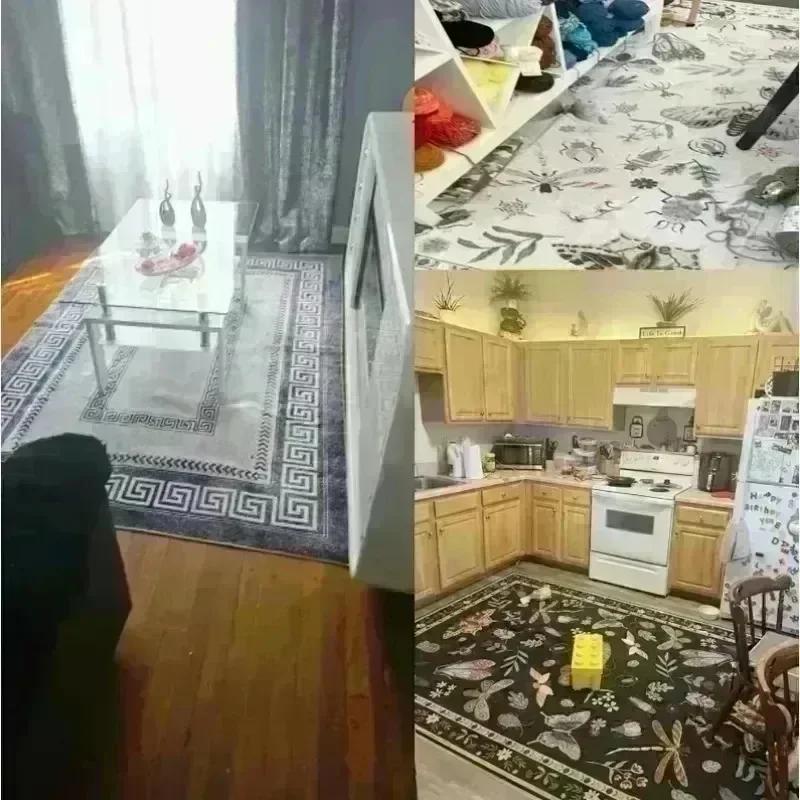 Illusion Black Hole Area Mat Modern Abstract Space Turbo Design Home Decoration Suitable for Living Rooms Bedrooms Illusion Mat