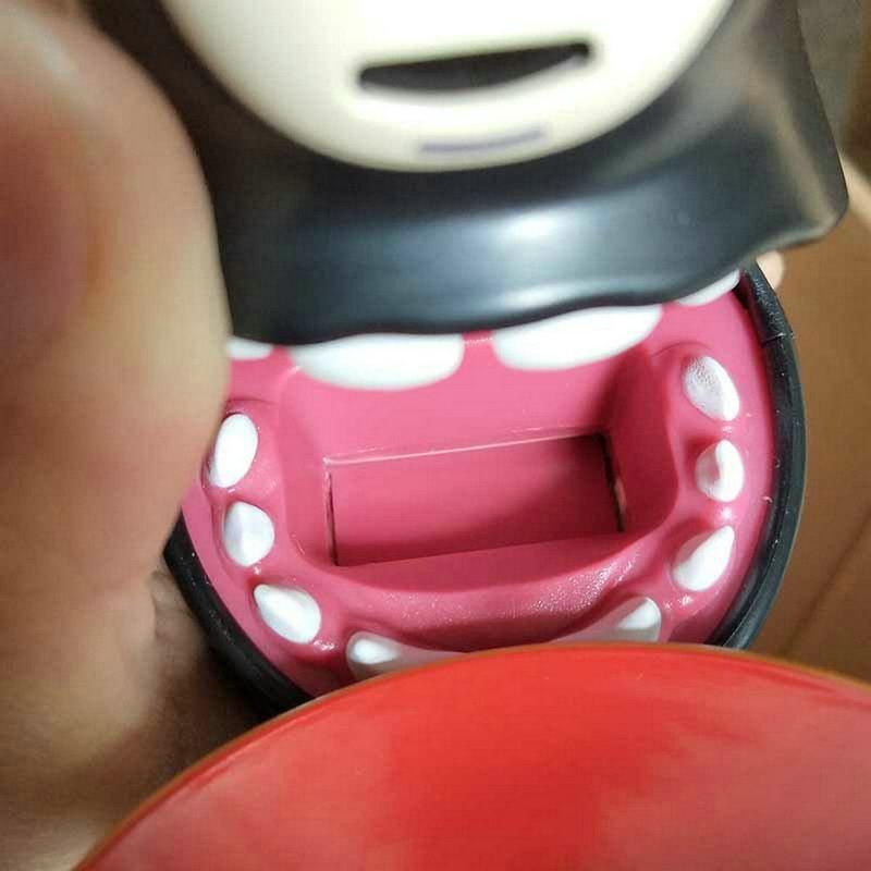 Electronic Faceless Man Money Box Ghost Figure Coin Cartoon No-face Piggy Bank Funny Faceless Man Ghost Figure Saving Box