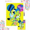 Full Round Diamond Painting Mickey and Goofy Art Rhinestone Picture Mosaic DIY 5D Cross Stitch Embroidery Home Decoration