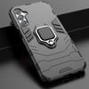 For Samsung M34 5G Case Car Magnetic Ring Holder Phone Case For Samsung GALAXY M34 2023 M 34 Shockproof Bumper Armor Back Cover