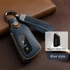 Кожаный чехол-брелок для ключа для Vw Volkswagen Tiguan L Tayron T-Roc Teramont Magotan B8 Passat Smart Remote Key Cover Защитный корпус