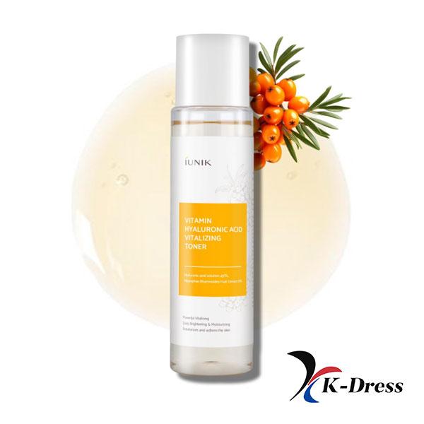 IUNIK Оживляющий тоник с витамином и гиалуроновой кислотой 200 мл