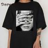 Unisex Vintage T Shirt Jungkook Graphic Tee Unisex Oversized Tops Gothic Women's T-Shirt Kpop Aesthetic Goth Fashion Streetwear