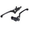 Pivot Street Lever Set by Dirt Freak FREAK for Honda (Black) (DIRT F5619) REBEL250/300/500, CB500F/X, NX400/500, CBR400R/500R, NC700S/X,