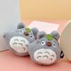 Mini Totoro Plush Toy Soft And Cute Cat Stuffed Animal Keychain Bag Charm**