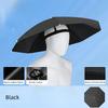1pc Adjustable Head-Mounted Umbrella Hat for Fishing, Camping & Gardening - with Elastic Collar, for Outdoor Adventures, Camping Accessories