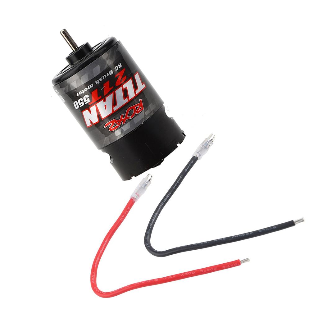 550 Brushed Motor High Precision Low Noise Motor Fit for 4 RC Car Model 21T