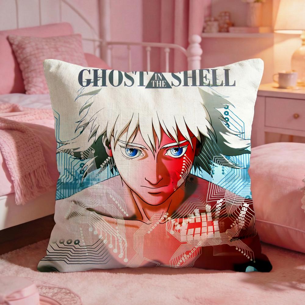 Чехол на подушку Ghost in the Shell Премиальный комфорт Двусторонний чехол для подушки Дизайн «Два в одном» для любой комнаты Салон автомобиля