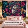 Decorative Artwork (14) Theme Wall Tapestry Customized With Name Text Personalized Hanging Tapestry For Bedroom Living Room Decor