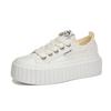Foam sole white shoes women's 2025 summer new mesh breathable muffin shoes casual versatile board shoes fashion women's shoes