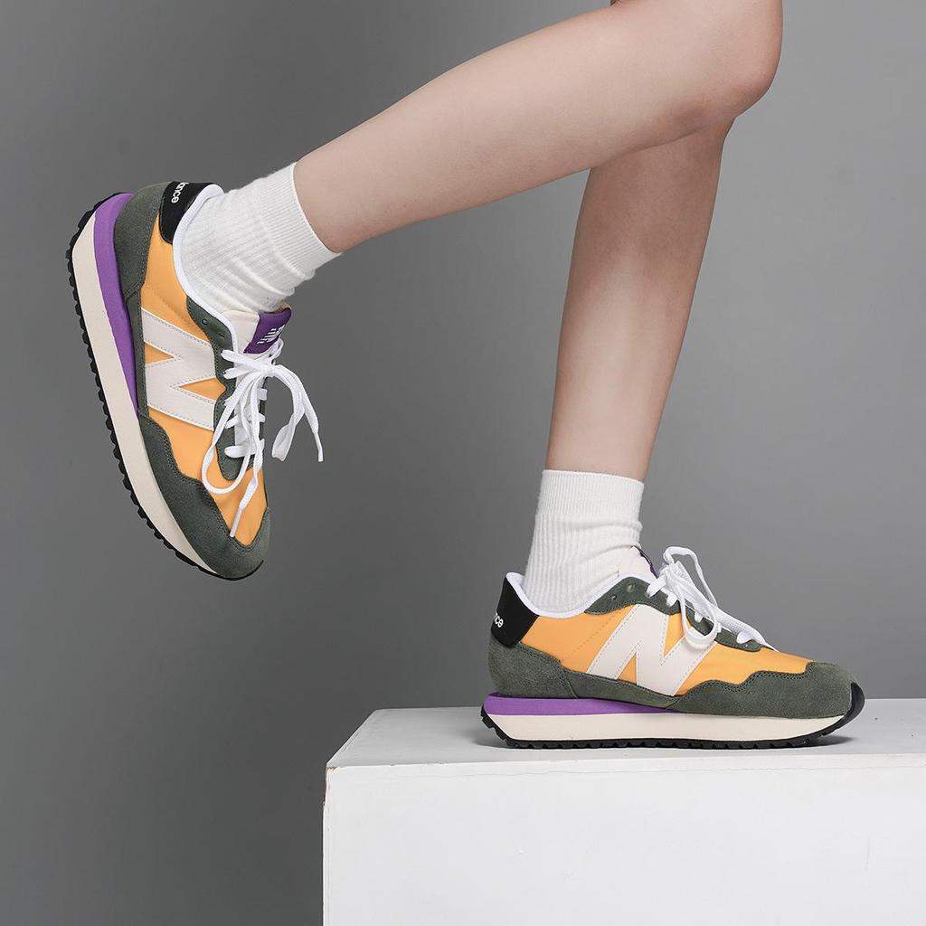New Balance Женские 237 Бежевый/Белый WS237SB