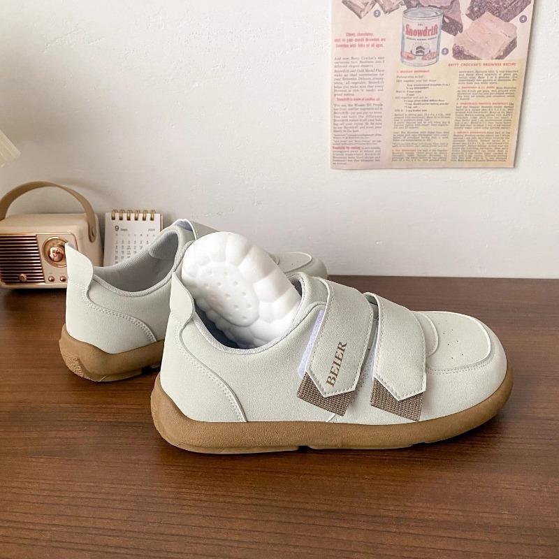 Campus High Value Ugly Cute Girl Spring New Original Versatile Velcro Trendy Casual Shoes