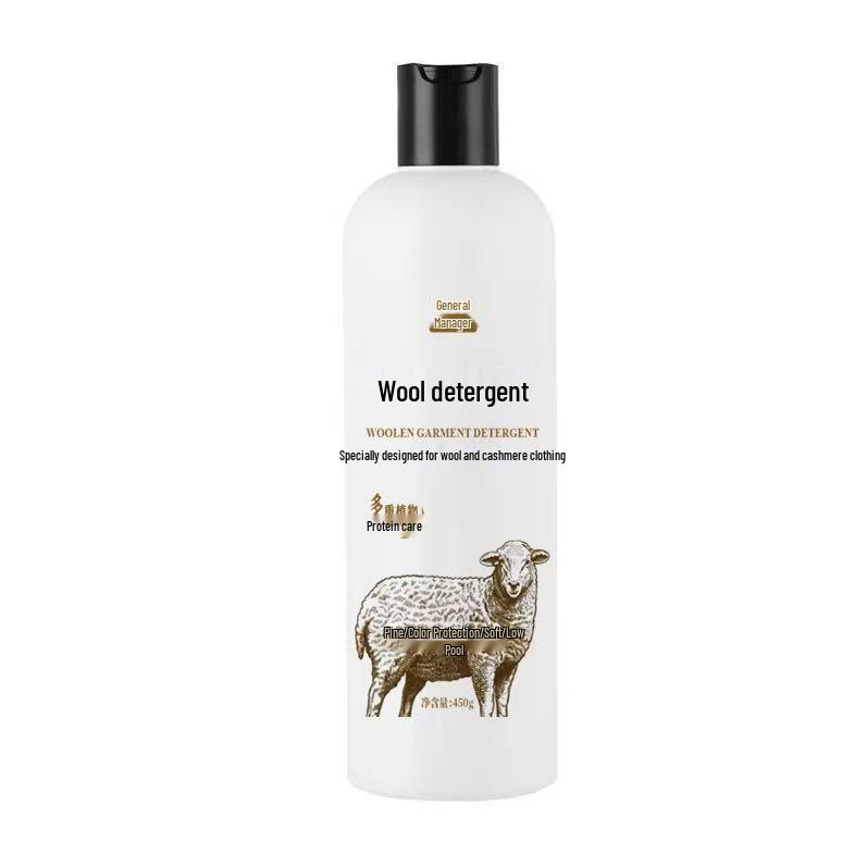 Специальное моющее средство для свитеров из шелка и шерсти, предотвращающее усадку