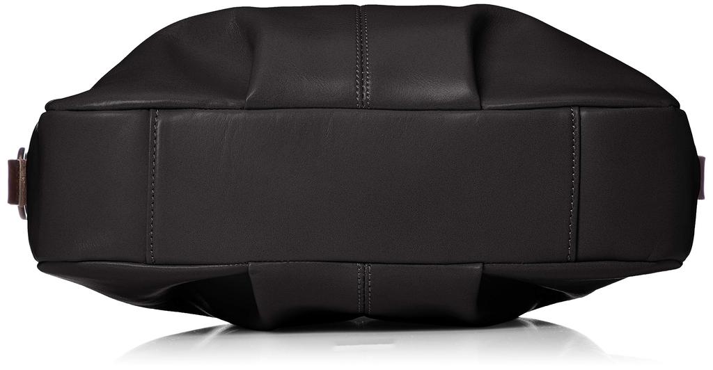 Genuine Leather Shoulder Bag Shoulder Clasp Cowhide Made In Japan Black [Laissez-faire] Q's Women's