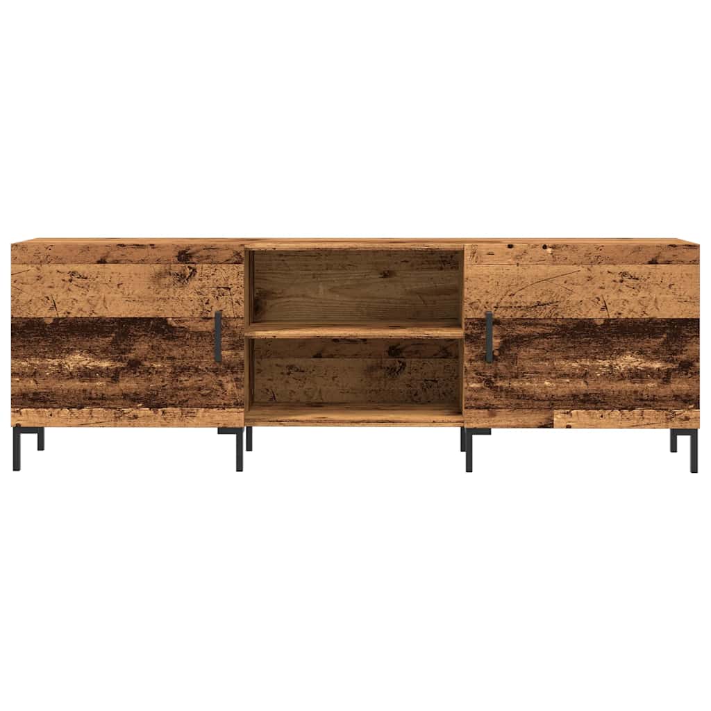 Szafka Tv, Stare Drewno, 150X30X50 Cm, Materiał Drewnopochodny