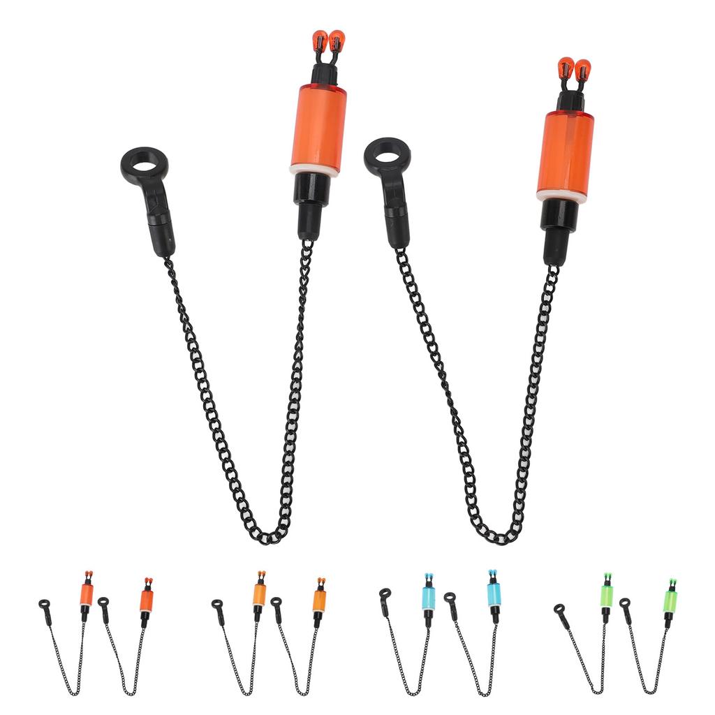 Рыболовный сигнализатор поклевки, яркий цвет, АБС-пластик, нержавеющая сталь, превосходная прочность на разрыв, индикатор поклевки, цепочка для карповой ловли, для пресной воды