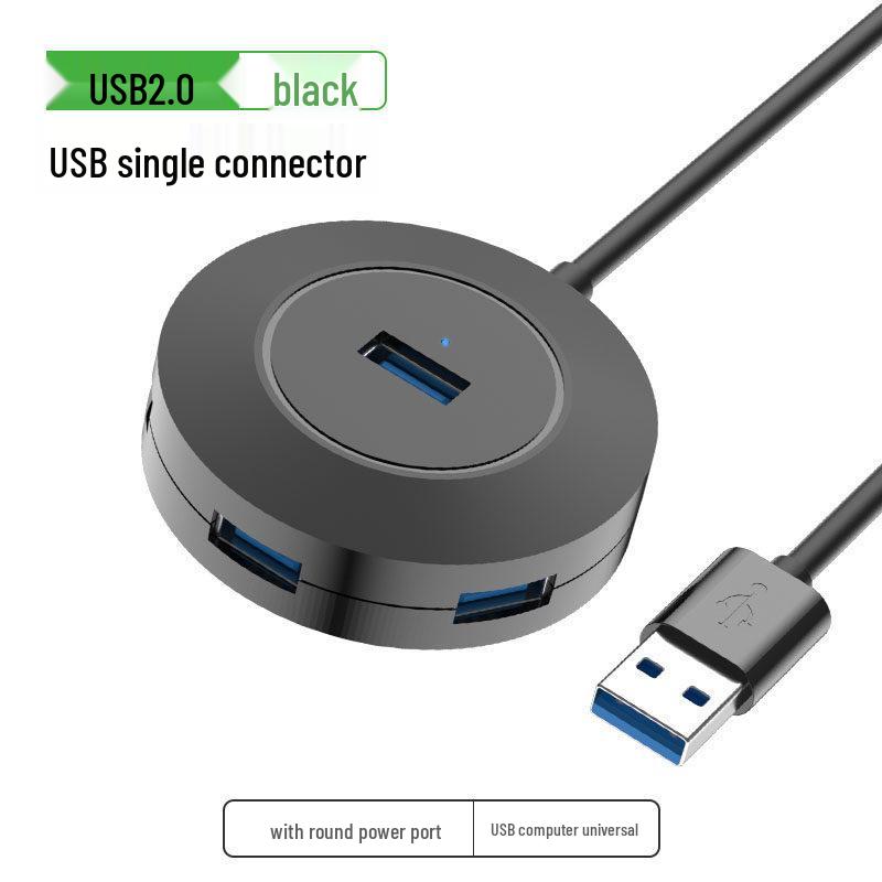 USB 3.0 Hub Splitter: 4-Port Expansion for Laptop, Mouse, Flash Drive