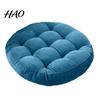 Breathable Meditation Mat for Yoga Round Corduroy Chair Cushion, 16.5 Inch Ultra Soft Seat Pad, Ergonomic Support Long Sitting Washable Cushion Floor