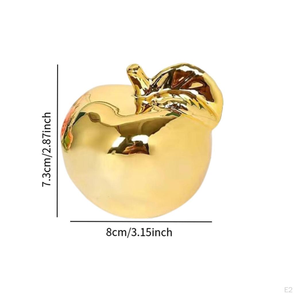 Фруктовая скульптура, керамическая фигурка, художественная, креативная, элегантная, коллекционная, украшение для кафе, комнат