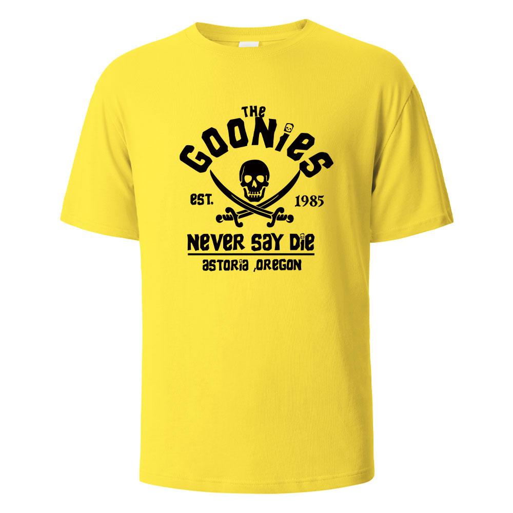 Футболка с принтом Goodnies 100% хлопок Летние футболки для мужчин и женщин Свободный крой Повседневные топы