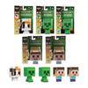 Mattel Minecraft (ШАХТЕРСКОЕ РЕМЕСЛО) Супер Расширенные Фигурки А Ассортимент [Продается в Коробке из 5 Фигурок] [6 Лет и Старше] 986A-HTL43