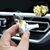 Милый освежитель воздуха для автомобиля в виде кошки, ароматерапевтический аппарат, милые аксессуары для интерьера в виде животных, зажим для духов в виде автомобильного кондиционера