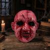 Breathable Halloween Costume Mask Scary Doll Face Mask Ghost Head Prop for Haunted House Cosplay Adults Lightweight Plastic Adults Adjustable Strap