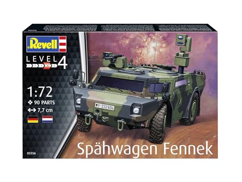 Revell 1/72 Scale German Fennec Reconnaissance Vehicle Plastic Model 03356
