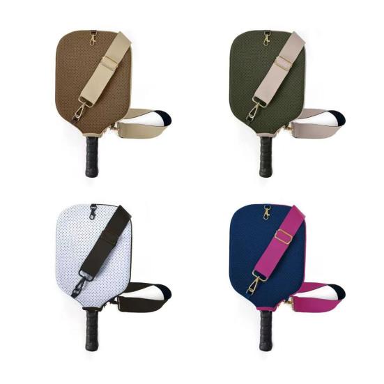 Чехол для ракетки Pickleball из неопрена, чехол для ракетки Pickleball, защитная сумка для ракетки Pickleball с плечевым ремнем и карманом для хранения