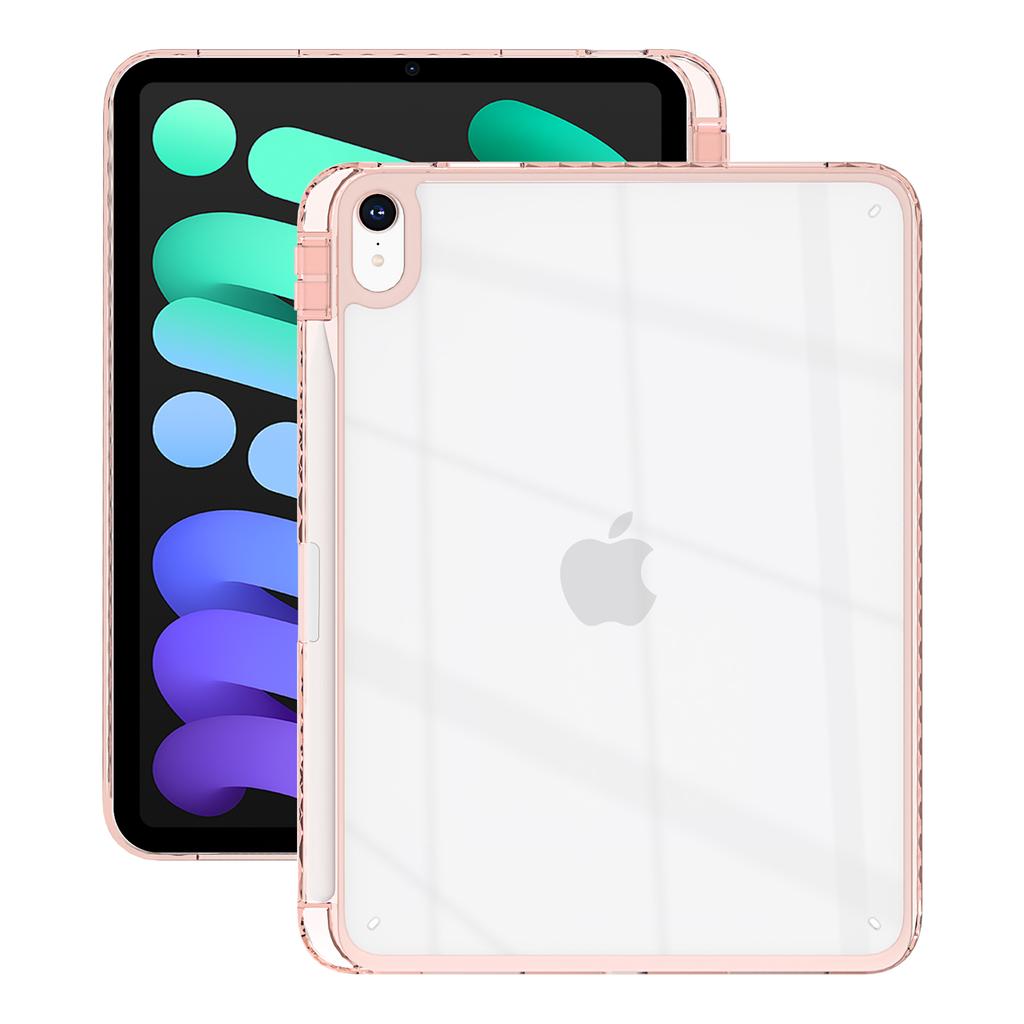 Для iPad (2025)/10.9 (2022) Прозрачный чехол из ТПУ для планшета с защитной крышкой и слотом для стилуса