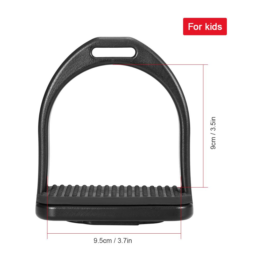 2 шт. стремена для верховой езды, пластиковое седло для лошади, противоскользящая педаль для лошади, супер легкий конный спорт