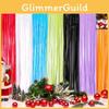 Stunning Matte Rainbow Rain Curtain Decorative Backdrop For Party Festivities