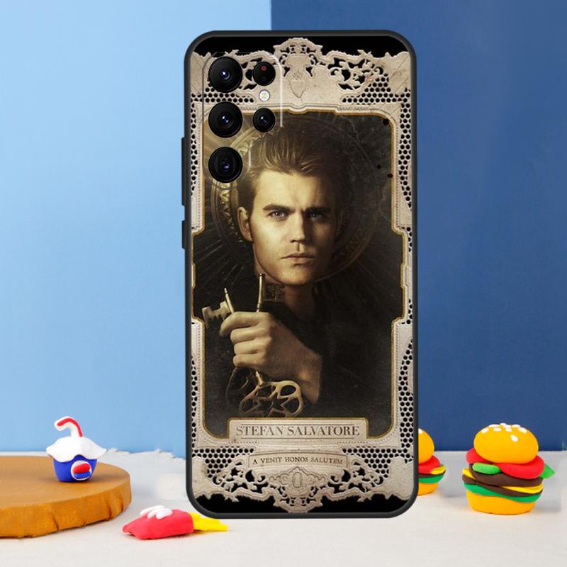 Чехол для телефона Стефан Сальваторе Для Samsung Galaxy S25 Ultra S9 S10 S20 S22 S21 FE S23 Plus S24 Ultra Чехол Coque
